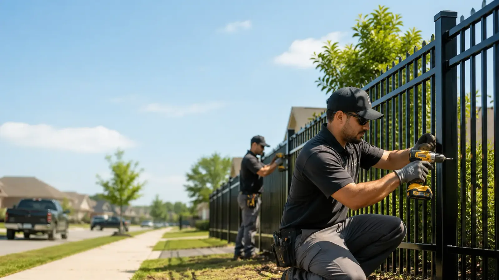 Metal Fence Installation in Geneseo, IL